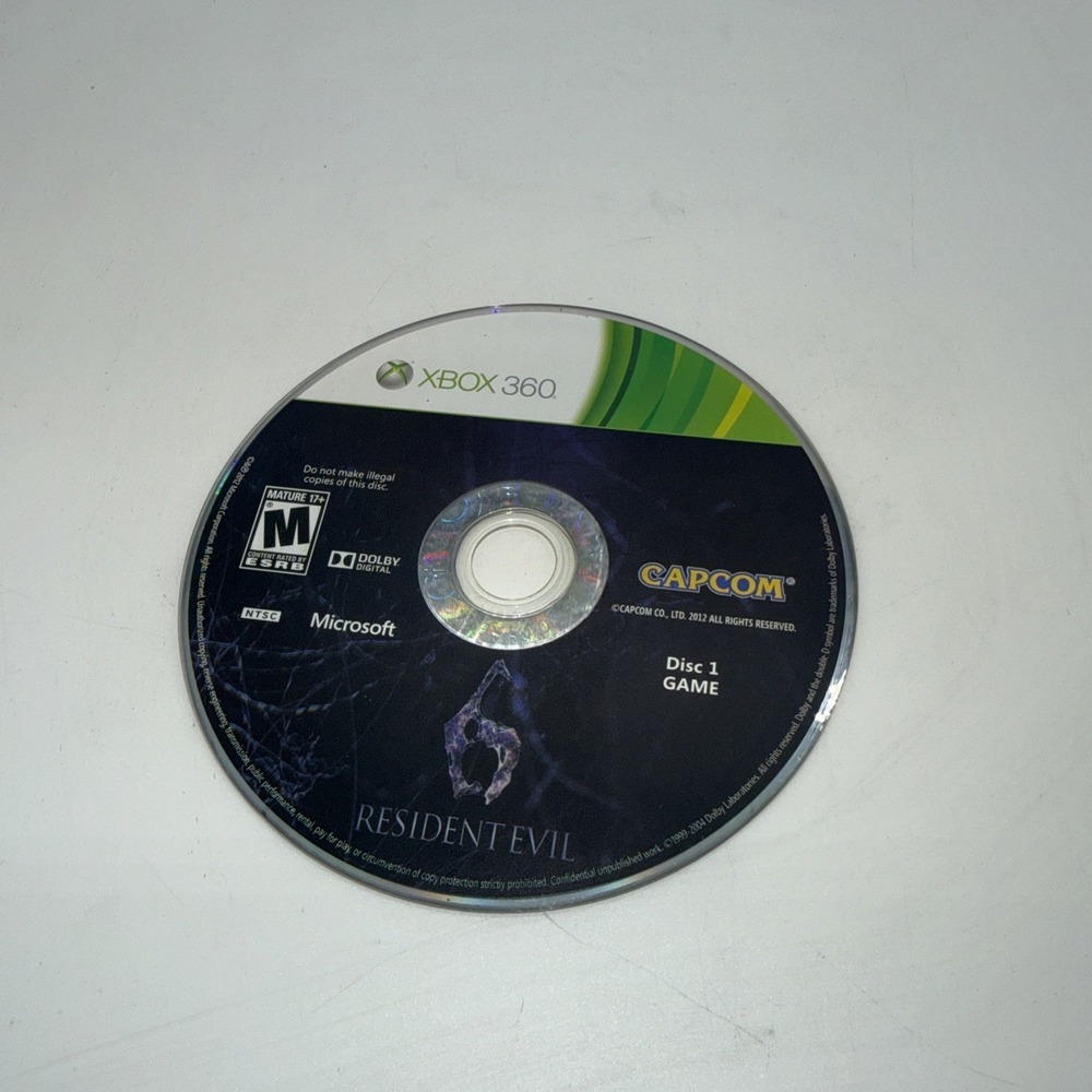 Resident Evil 6 Voice Over Pack (Disc 2) - Disc Only (XBOX 360) Tested